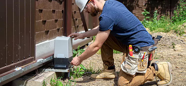 Electric Driveway Gate Installation Woonsocket
